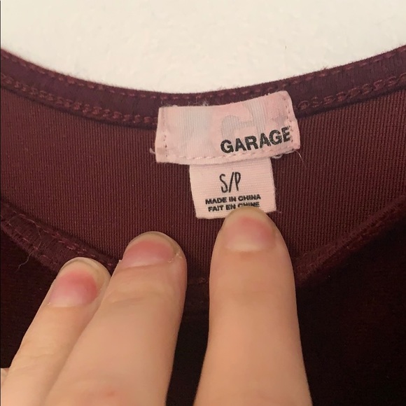 2 for $20 Maroon velvet form fitting dress - Picture 3 of 3